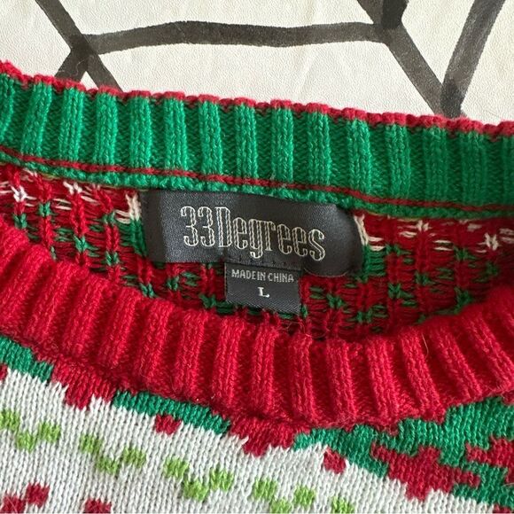 Target 33 Degrees T-Rex Dino Ugly Christmas Sweater - Picture 4 of 4